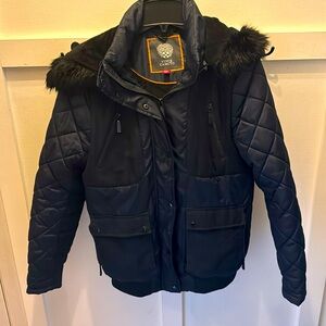 Vince Camuto quilted bomber jacket